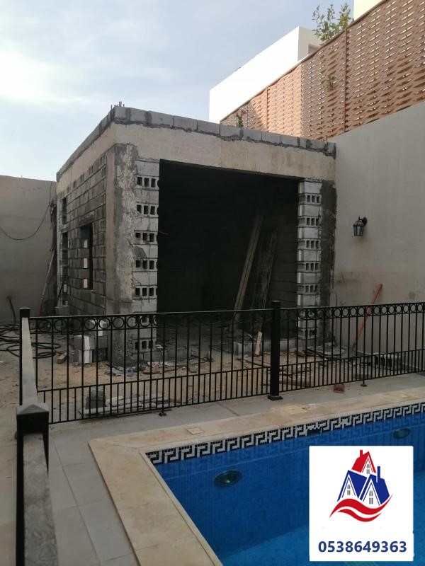 بناء ملاحق ومجالس
