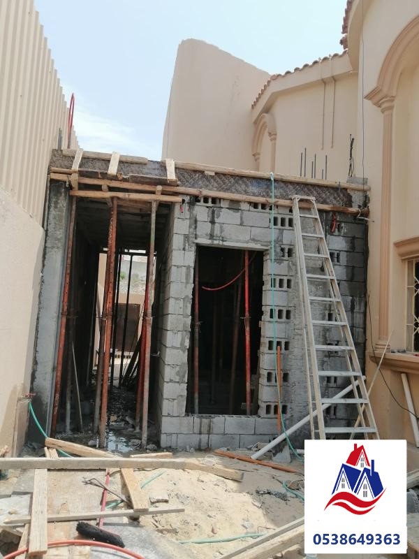 بناء ملاحق ومجالس