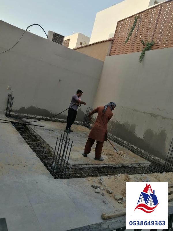 بناء ملاحق ومجالس